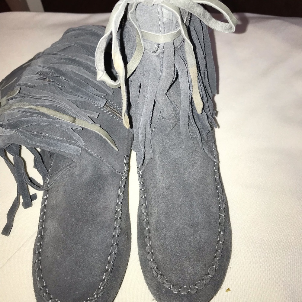 Grey Gillian Julius Boots! Size 8.